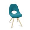 Nowy Styl Tauko 4-Leg Lwm Wooden Uph Back Upholstered Fully Frame Chair