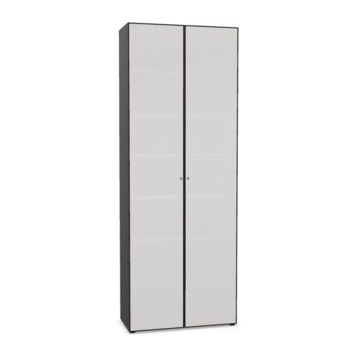 Bralco Glass-Door Without Top Storage Cabinet