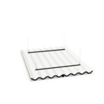 Abstracta Scala Ceiling With Light Pendant Sound-Absorbing Acoustic Lighting