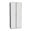 Bralco Glass-Door Double-Sided Storage Cabinet