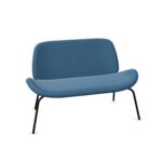 Nowy Styl Tilkka Sofa 2-Seater 4-Leg Frame LB-Uph Back Upholstered Sofa