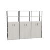 Nowy Styl Aplo Cabinet 5OH 3C Open 3-Column Storage Cabinet