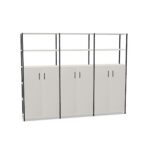 Nowy Styl Aplo Cabinet 5OH 3C Open 3-Column Storage Cabinet