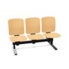 Kusch + Co V-Care Beam Seating 3U FS W Freestanding 3-Seater Beam Seating Bench