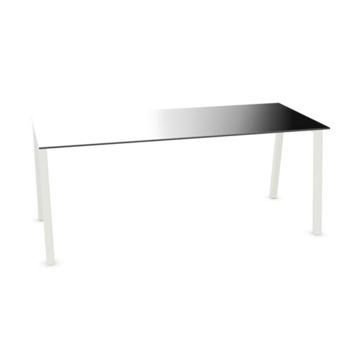 Frezza Pop Ace Executive Glass Top Desk