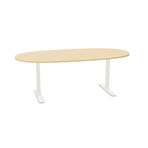 Frezza Oval T-Leg Base Meeting Table