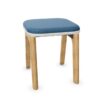 Nowy Styl Levitate Stool 4-Leg Frame NO Back Upholstered Bar Stool