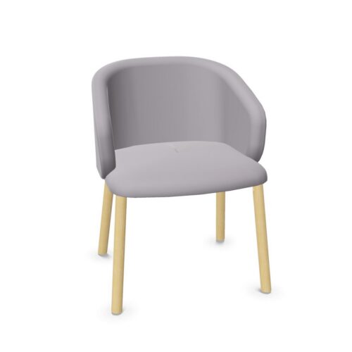 Diemme Loft 4-Leg With Armrests Upholstered Armchair