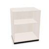 Nowy Styl Sqart Open Cabinet Veneer Freestanding Metal Plinth Open Cabinet