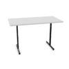 Kusch + Co Delgado Table T-Leg Base Foldable Folding Rectangular Top Meeting
