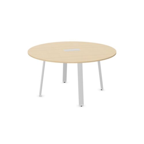 Bralco Take Off Evo Round Meeting Table Top Access Conference Table