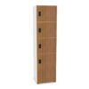 Bralco Aba 4-Compartment Independent Doors Locker Cabinet