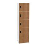 Bralco Aba 4-Compartment Independent Doors Locker Cabinet