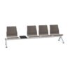 Kusch + Co V-Travel Bench-4 Standard 4-Seat Integrated Table Beam Seating