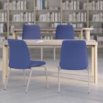 Nowy Styl Flesco Frame Chair CF Uph With Armrests Cantilever Upholstered Frame