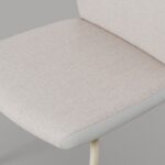 Nowy Styl Flesco Frame Chair CF Uph With Armrests Cantilever Upholstered Frame