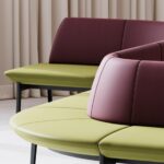 Kusch + Co Genaya Sofa 4U 4B PN 4-Seater Backrests Low Modular Sofa arrangement view