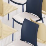 Kusch + Co Hola Bench-2 Hygienic Plastic Back 4-Leg Beam Seating