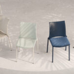 Kusch + Co Hola Bench 3U 4L Hyg P 3-Seat Hygienic Plastic Beam Seating mismatched arrangement