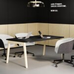 Nowy Styl Naudu High Armchair Wavy Back 4-Leg Lgw Frame Integrated Armrests