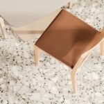 Kusch + Co Luca Frame Chair 4LA HB Uph 4-Leg With Armrests Upholstered Frame Luca and Embla chair arrangement