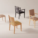 Kusch + Co Luca Stool 4L Uph 4-Leg Upholstered Stool product view
