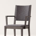 Kusch + Co Luca Frame Chair 4LA HB W Uph 2 4-Leg With Armrests Upholstered detail view