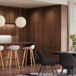 Kusch + Co Lupino Hocker 4L Lgw 4-Leg Upholstered Bar Stool