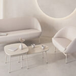 Nowy Styl Mollen Armchair 4-Leg Frame Upholstered Integrated Armchair