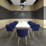 Nowy Styl Levitate Wire Trunking Horizontal Felt Velcro Fixing Cable Management