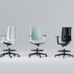 Nowy Styl Navigo Swivel Chair Uph Plastic Back Task Upholstered Backrest