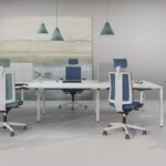 Nowy Styl Navigo Swivel Chair Uph Plastic Back Task Upholstered Backrest