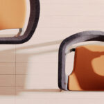 Kusch + Co Njord Armchair 4L Lgw FL 4-Leg Upholstered Integrated Armchair detail view