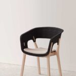 Kusch + Co Njord Armchair 4L Lgw FL 4-Leg Upholstered Integrated Armchair arrangement view