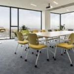 Nowy Styl 2ME 4-Star Uph With Armrests Upholstered Conference Chair lifestyle view