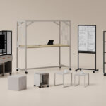 Nowy Styl Offa Combi Cabinet Mbox Freestanding 3 Drawers Storage Cabinet