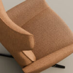 Nowy Styl Otuli Leg Rest Swivel 4-Star Base Upholstered Leg Rest