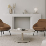 Nowy Styl Scadio Leg Rest 4S Swivel Footrest 4-Star Base Upholstered Leg Rest