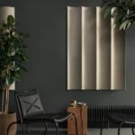 Abstracta Scala XL Convex Left Upholstered Left-Positioned Acoustic Wall Panel