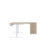 Frezza Meeting Table Paneled Legs Conference Table