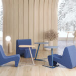 Nowy Styl Semu Table V-Base Foot Metal Table Top Folding Meeting Table