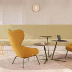 Nowy Styl Semu Table V-Base Foot Metal Table Top Folding Meeting Table