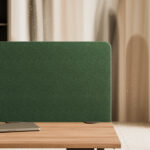 Nowy Styl Sileo Evo Upper Front Desk Panel Upholstered Desk Screen