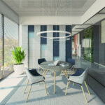 Nowy Styl Sileo Turn Leaf Freestanding Upholstered Acoustic Room Divider