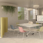 Nowy Styl Sitari Stationary Chair 4-Leg Frame Uph Upholstered Frame Chair