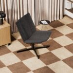 Kusch + Co Sivu Armchair Swivel 4-Star Base Upholstered Lounge Armchair product view