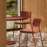 Kusch + Co Smile Plywood Chair 4L 4-Leg Seat And Frame Chair arrangement view