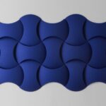 Abstracta Sky Wall Wall-Mounted Modular Magnetic Acoustic Wall Panel front view