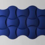 Abstracta Sky Wall Wall-Mounted Modular Magnetic Acoustic Wall Panel front view