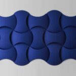 Abstracta Sky Wall Wall-Mounted Modular Magnetic Acoustic Wall Panel front view